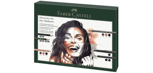 FABER-CASTELL Kit d'artiste Discovery, 17 pièces
