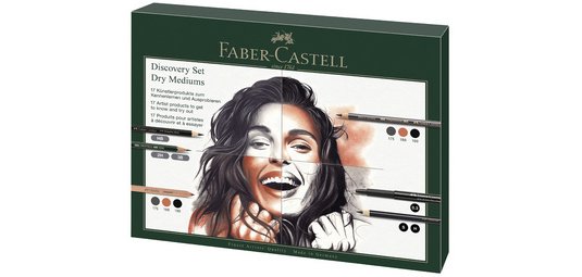 FABER-CASTELL Kit d'artiste Discovery, 17 pièces