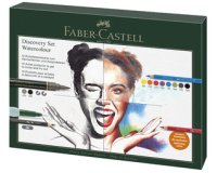 FABER-CASTELL Kit aquarelle Discovery, 12 pièces