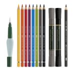 FABER-CASTELL Kit aquarelle Discovery, 12 pièces