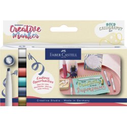 FABER-CASTELL Creative Marker GOLDFABER, étui de 6
