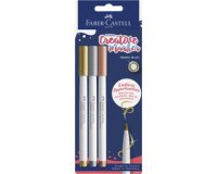 FABER-CASTELL Creative Marker GOLDFABER, blister de 3