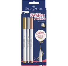 FABER-CASTELL Creative Marker GOLDFABER, verpakking van 3 stuks