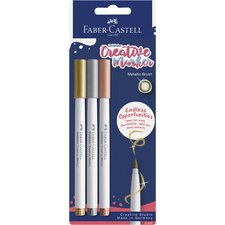 FABER-CASTELL Creative Marker GOLDFABER, blister de 3