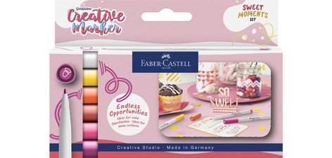 FABER-CASTELL Creative Marker GOLDFABER, étui de 6