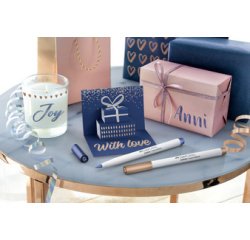 FABER-CASTELL Creative Marker GOLDFABER, blister van 3