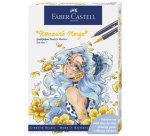 FABER-CASTELL Sketch Marker GOLDFABER, kit Romantic Manga 1
