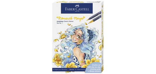 FABER-CASTELL Sketch Marker GOLDFABER, kit Romantic Manga 1