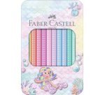FABER-CASTELL Crayon de couleur Jumbo SPARKLE, étui de 10