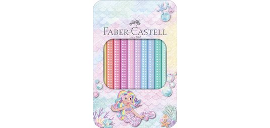FABER-CASTELL Jumbo SPARKLE Colored Pencil, set of 10