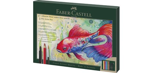 FABER-CASTELL Kit cadeau ALBRECHT DÜRER, 21 pièces
