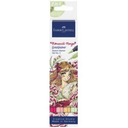FABER-CASTELL Sketch Marker GOLDFABER, kit Romantic Manga 2