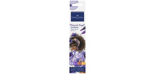 FABER-CASTELL Sketch Marker GOLDFABER, kit Romantic Manga 3