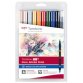 Tombow Feutre double pointe 'ABT DUAL BRUSH PEN', set de 10
