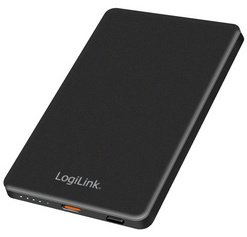 Powerbank magnétique, 5.000 mAh, USB-C, noir