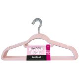 Cintre 'Velours' avec barre, pack de 18