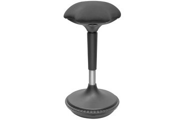 Siège assis-debout, réglable en hauteur, noir