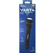 Lampe de poche premium 'NIGHT CUTTER PRO F40R', noir