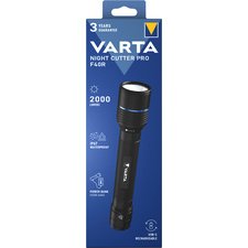 Lampe de poche premium 'NIGHT CUTTER PRO F40R', noir