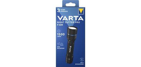 Lampe de poche premium 'NIGHT CUTTER PRO F30R', noir