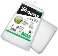 Niet-geweven doek, 1,1 x 20 m, wit