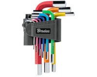 Jeu de clés Allen, 9 pièces, multicolore