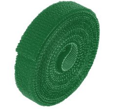 Ruban auto-agrippant, 25 mm x 5 m, vert