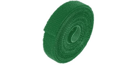 Ruban auto-agrippant, 19 mm x 5 m, vert