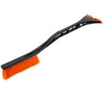Gratte-givre avec balai à neige, 600 mm, noir/orange