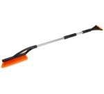 Gratte-givre télescopique avec balai à neige