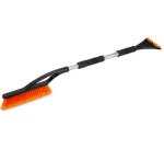 Gratte-givre télescopique avec balai à neige