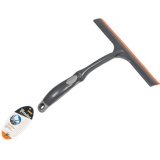 Raclette de douche, anthracite/orange