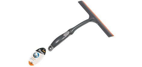 Raclette de douche, anthracite/orange