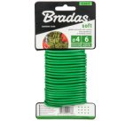 Fil de fer SOFT avec revêtement PVC, 5 mm x 4 m, vert