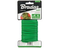 Fil de fer SOFT avec revêtement PVC, 5 mm x 4 m, vert