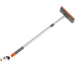 Brosse télescopique pour vitres de véhicule