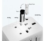 Chargeur de voyage universel (EU/AUS/US/UK), 20 W
