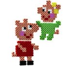 hama Perles à repasser maxi + Plaque 'Peppa & sa soeur'