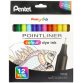 Arts Feutre POINTLINER colour dye ink, étui de 6