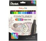 Arts Feutre POINTLINER colour dye ink, étui de 12