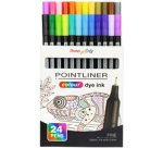 Arts Feutre POINTLINER colour dye ink, étui de 12