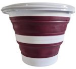 Seau, pliable, rond, 10 litres