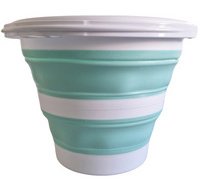 Bucket, collapsible, round, 10 liters