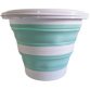 Turquoise/blanc