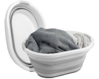 Corbeille à linge, pliable