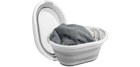 Corbeille à linge, pliable