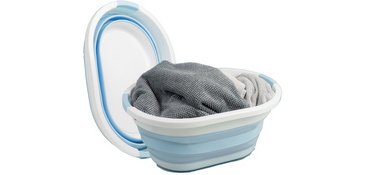 Corbeille à linge, pliable