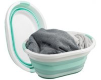 Corbeille à linge, pliable