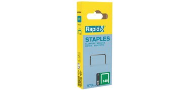 Rapid Agrafe fil plat no. 140, 10 mm, petit paquet