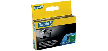 Rapid Agrafe fil plat no. 140, 10 mm, grand paquet